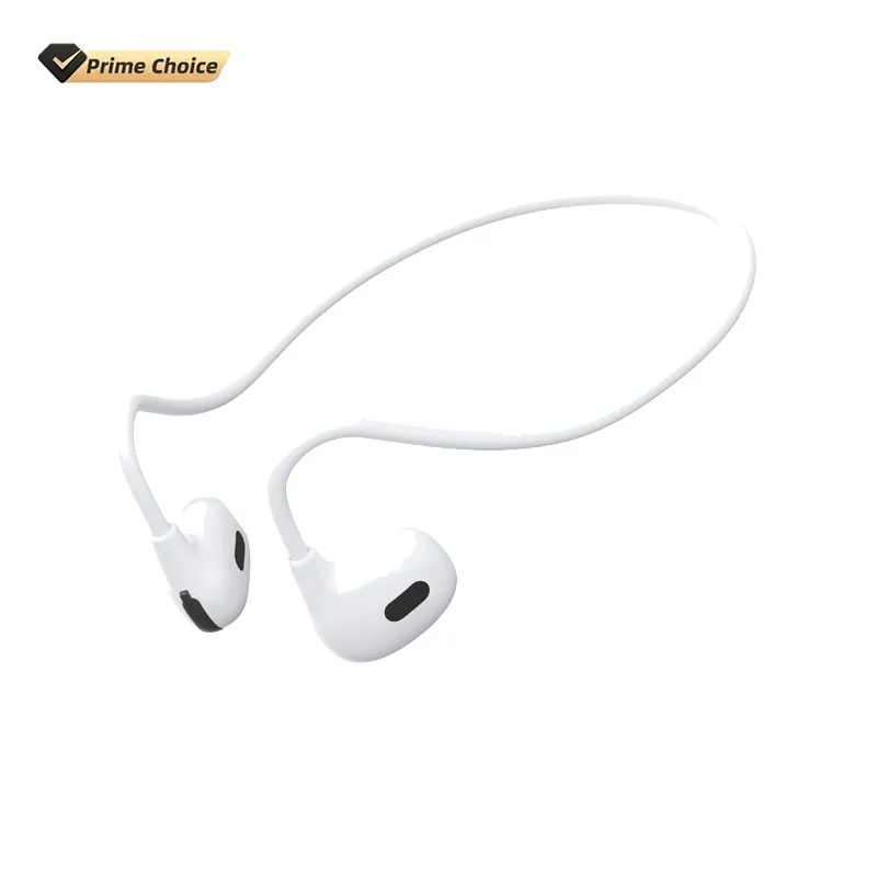 Przewodnictwo powietrzne słuchawki Bluetooth 5.3 Bezprzewodowy zestaw słuchawkowy wodoodporne słuchawki sportowe douszne douszne mikrofon TWS ROUND SEALS SUBUNET DO CELL CELL Autor by Kimistore1