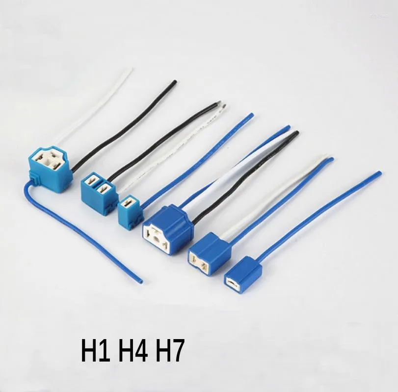 Lighting System Applicable To Car Headlight Bulb Plug H1 H4 H7 Lamp Socket High And Low Beam Holder