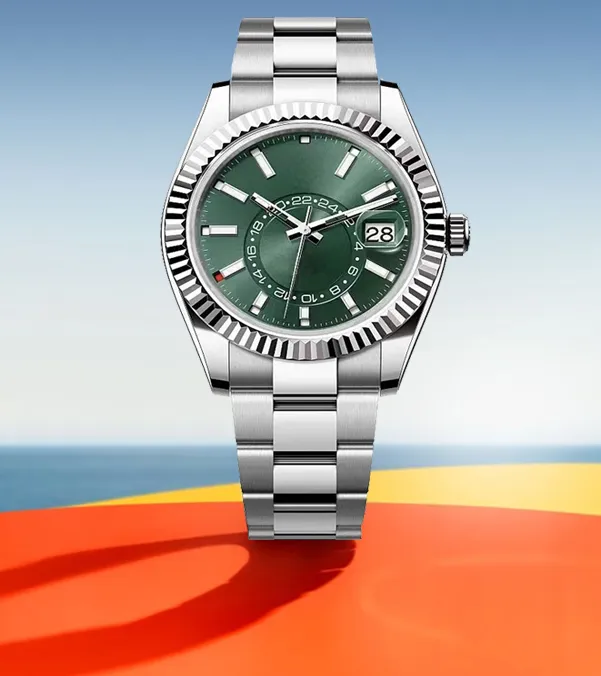 ventes Skydweller homme montre hommes montres de créateurs homme montres automatique montre-bracelet mécanique 41mm mouvement Montre De Luxe haute qualité concepteur étanche montres