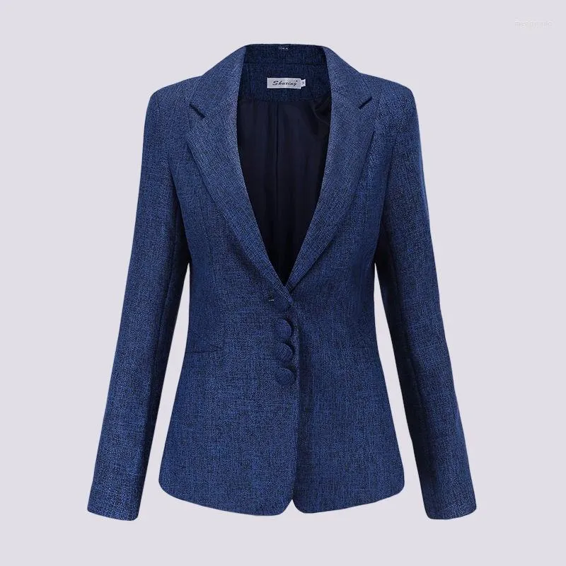 Trajes para mujer elegante chaqueta blazer femenina