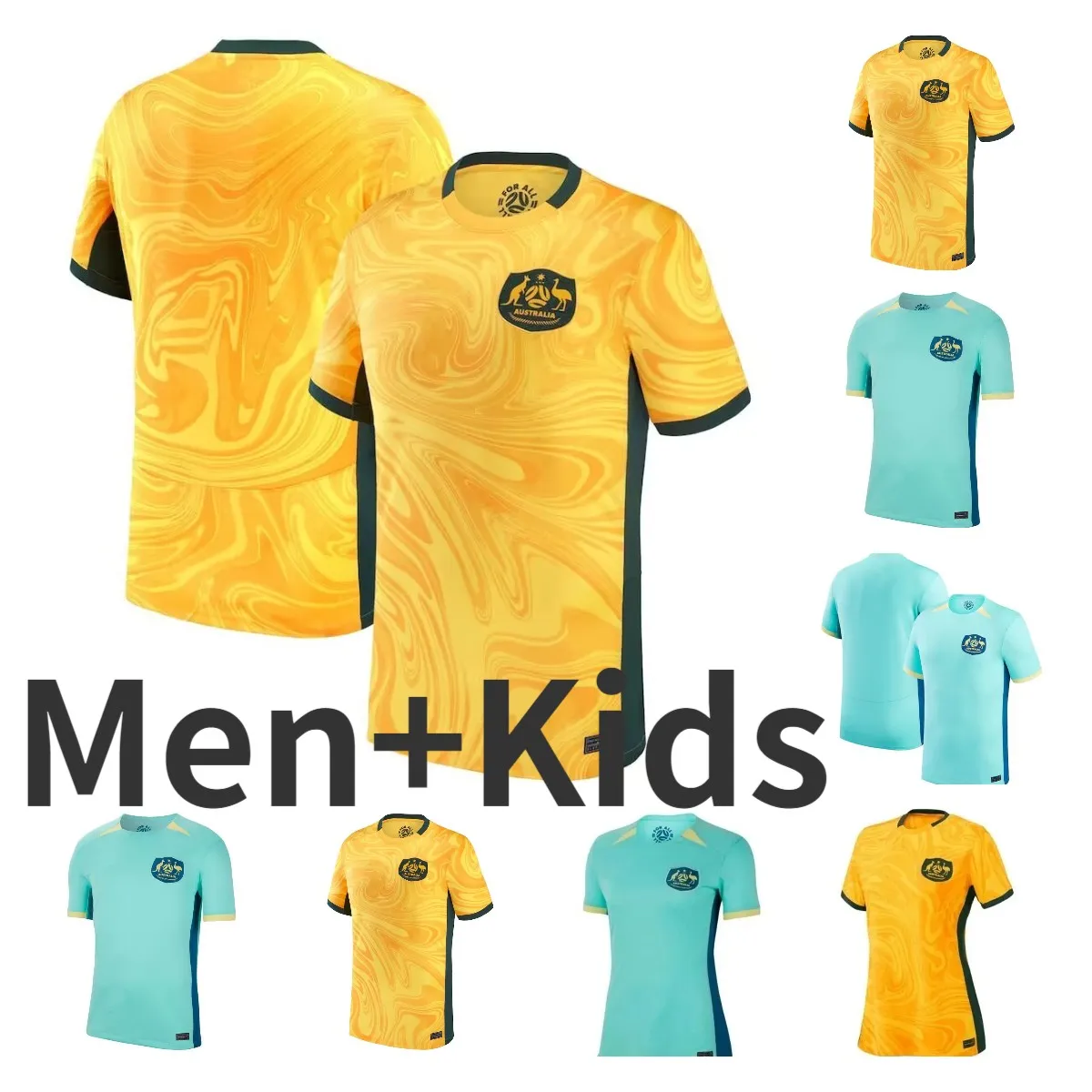 2023 Australie Femmes National Team Soccer Jerseys Cooney-Cross Micah Carpenter Raso Hunt Wheeler Chidiac Gorry Vine Hommes et enfants Foord Catley Chemises de football Fowler