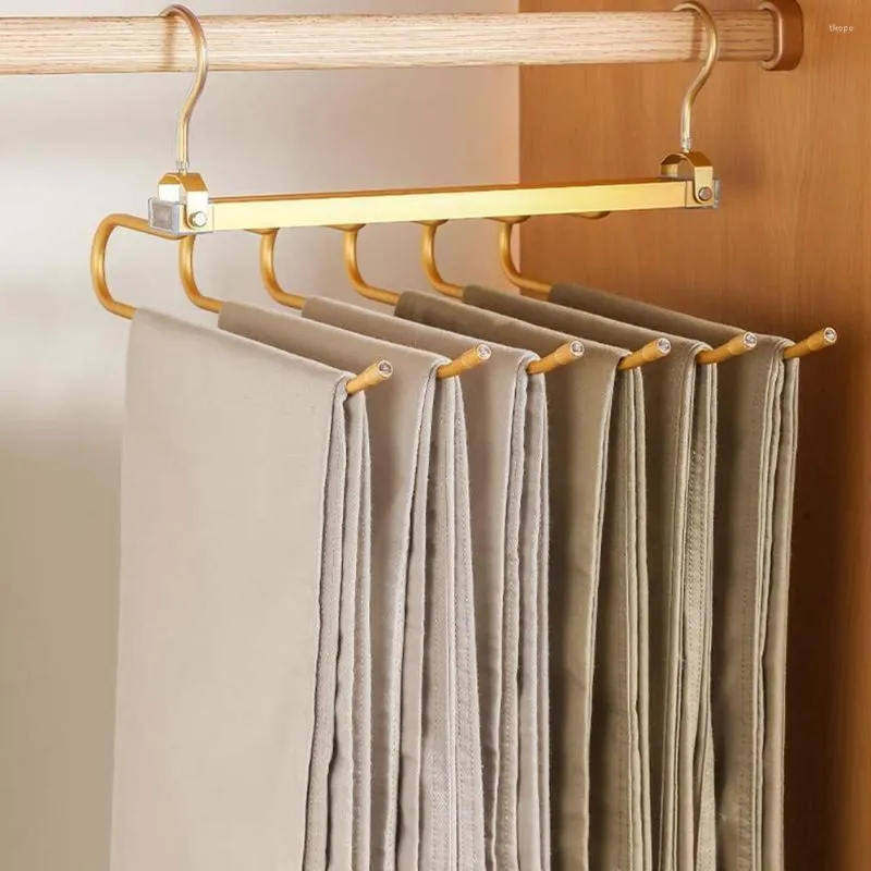 Hangers Opvouwbare broek Multifunctionele hanger Ruimtebesparende broekopslaghouder voor thuis Eenvoudig uiterlijk Duurzaam