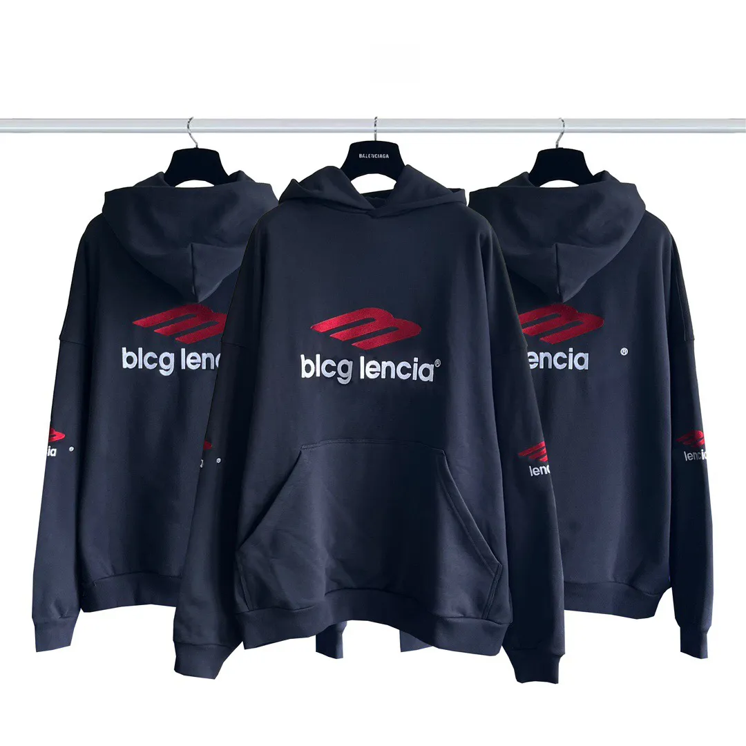 BLCG LENCIA Unisex Herfst Winter Oversize Hoodies Mannen Verkoolde Compacte Spinning Stof Garderobe Sweatshirts Warm Plus Size Merkkleding BLCG816