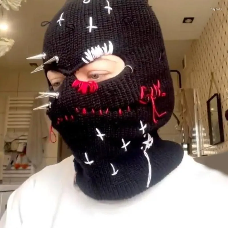 [ KIRSH ]★22FW★CHERRY BERET BALACLAVA MUSINSA | KIRSH Cherry Beret Balaclava [Black]