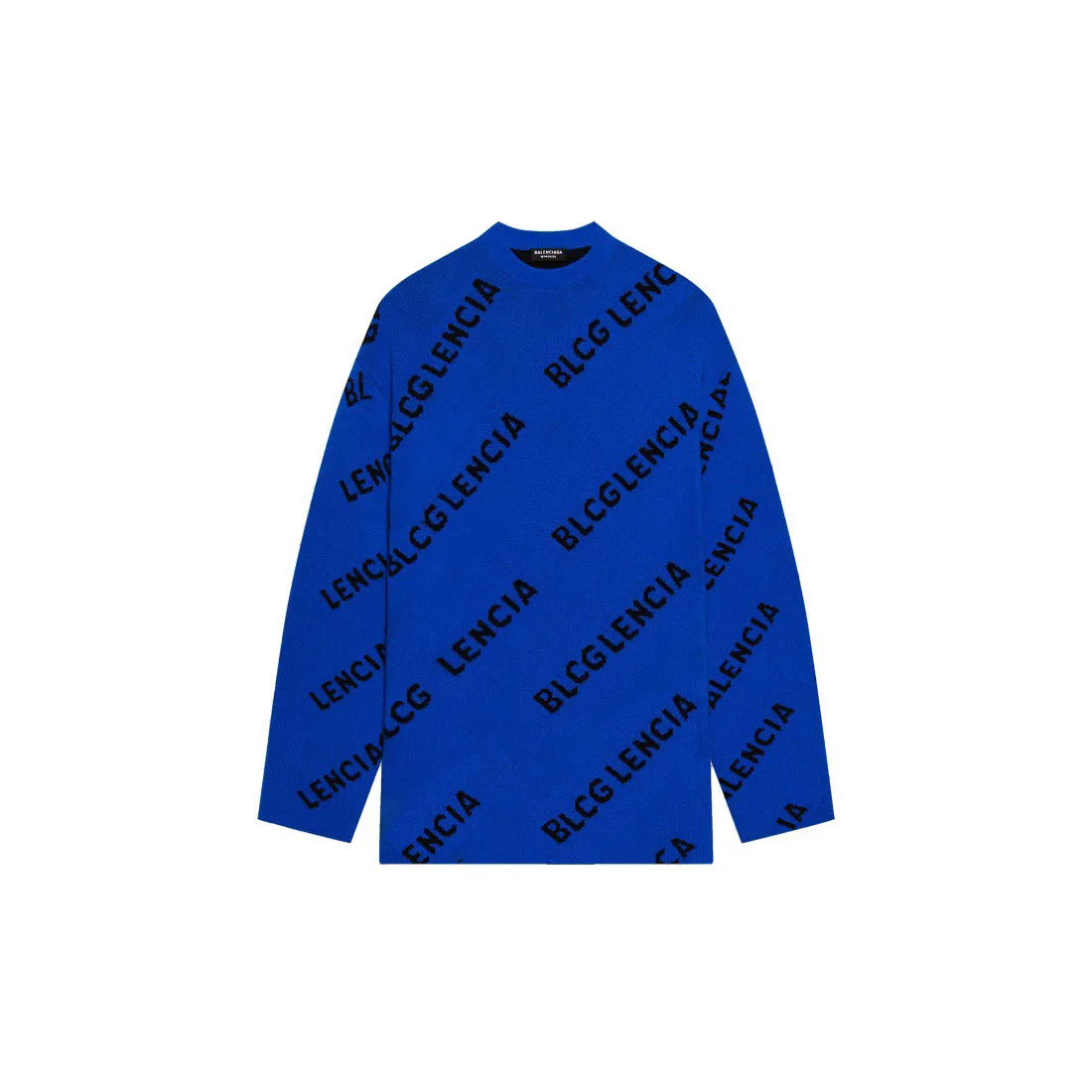 BLCG LENCIA Men's SWEATER Unisex Soft Touch Waffle Stitch Pullover Sweaters Ultimate Cotton Heavyweight Rib Stitch Luxury Sweatshirt 2023742