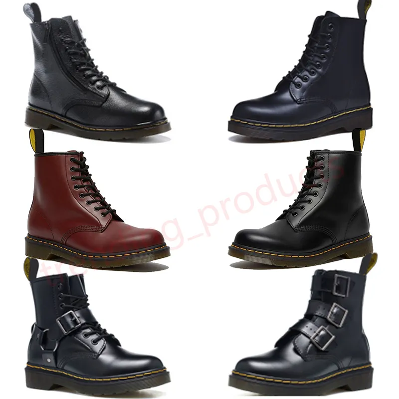 2023 New Arrivals Boots short boots Doc Martens Designer Men Women Marten High Leather Winter Snow Booties Oxford Bottom Ankle Plate-forme Shoes Size 36-45