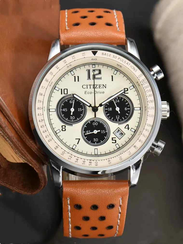 FF Series Flying Eco Drive Luxury Quartz Mens Watch Calendar Waterproof Multifunctional Automatic Designer Movement Watches Watchwrist Montre D 4121