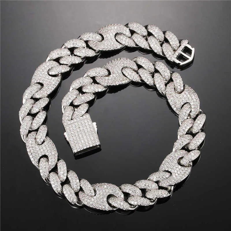 LUOFANG Cadena Gruesa De Plástico Dorado – Collar De Rapero Para Disfraces Y Fiestas Hip-Hop De Los 80 Y 90