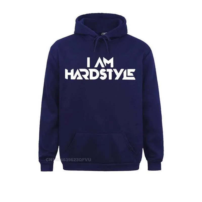 Heren Hoodies Sweatshirts I Am Hardstyle Heren Dames Muziek Defqon Hardcore Dance Dj Techno Club Party Edm Pullover Hoodie Premium Katoen Tops LST230902