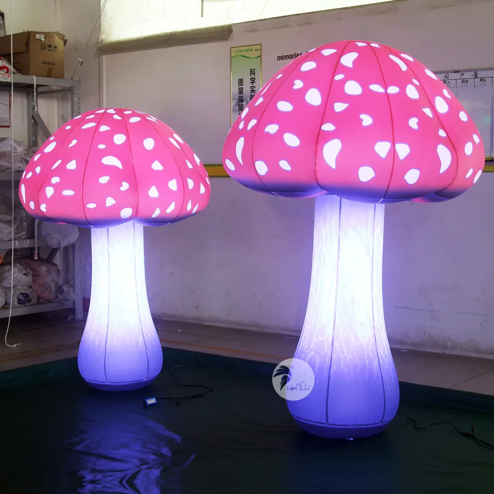 Other Event Party Supplies LED Inflatable Mushroom For Advertising Exhibition 230904