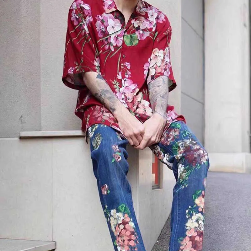 Amazon.com: High Waisted Floral Print Pants for Women Plus