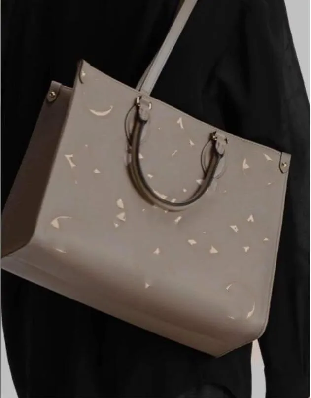10A najwyższej jakości toty wytłaczane kobiety luksusowe torby torby skórzane torebki Messenger Crossbody Torka na ramię portfel plecak khaki