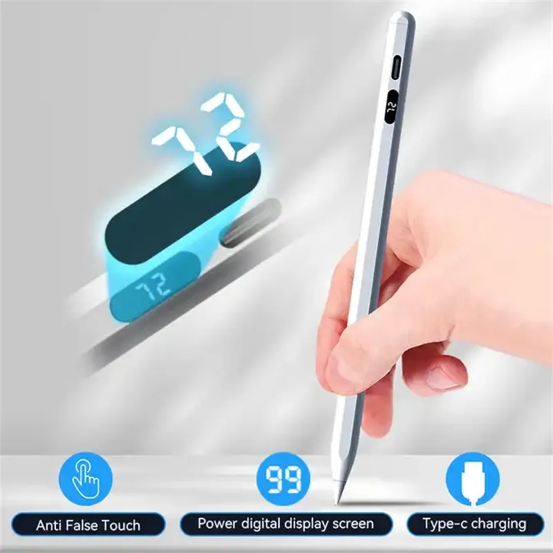 Stylus, stoffen touchscreen-touchscreen Stylus-pen, hoge gevoeligheid en precisie, touchscreen-stylus beschermen voor Smartphones-tablet(Zwart