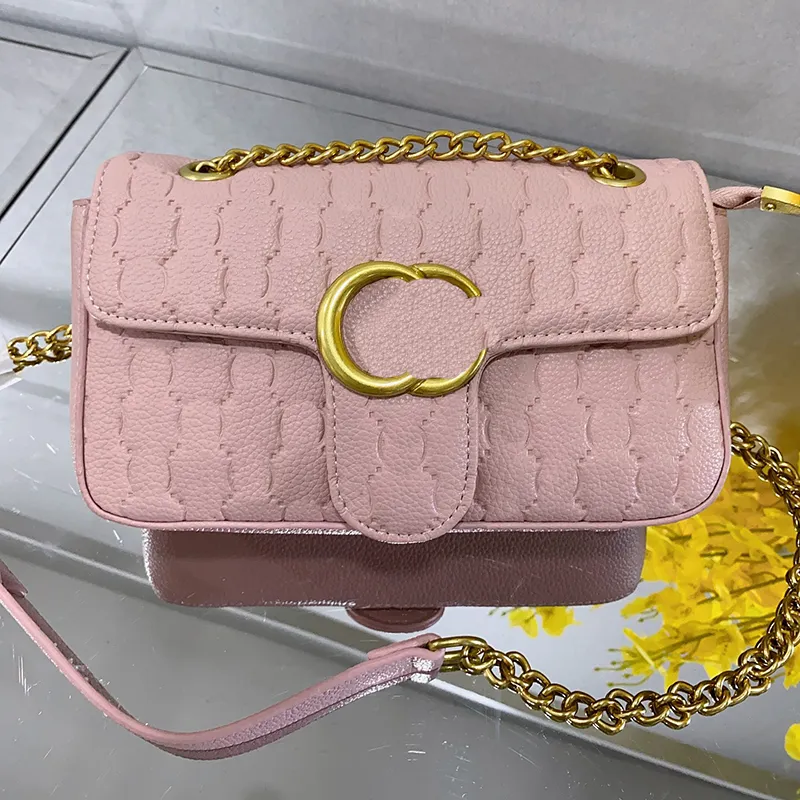 2023 Classic Crossbody Shoulder Bags Womens Saddles Designer Handbags Gold Buckle Designers Purse Street Fashion Bag pinkwindow CXD230943