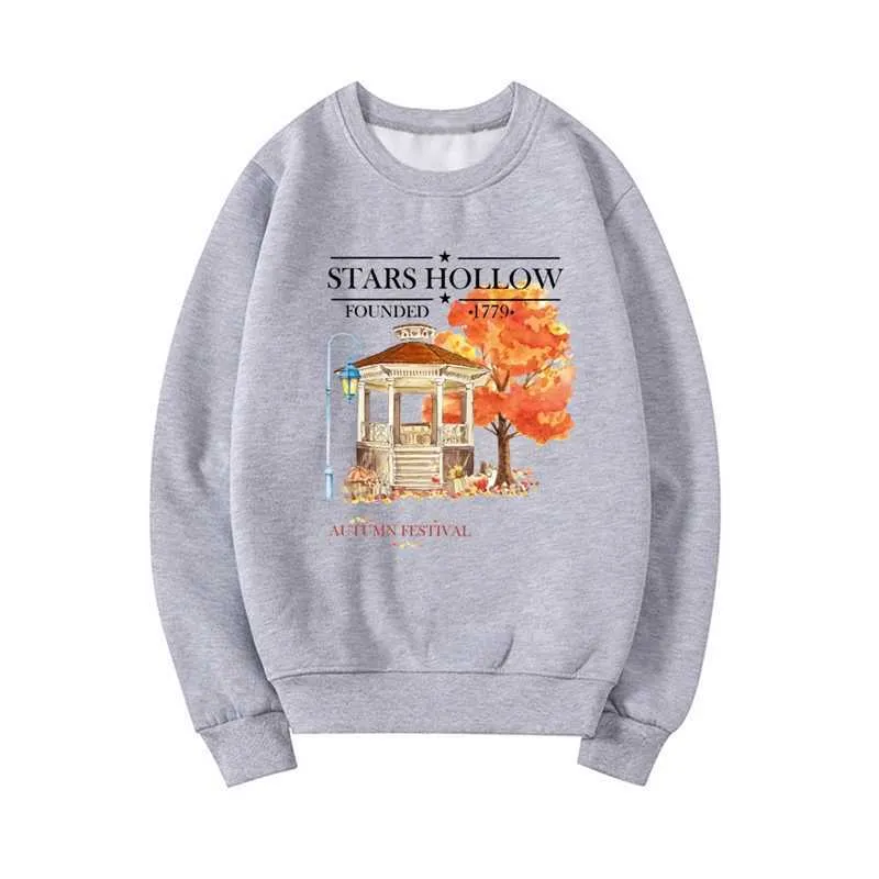 Masculino Gilmore Girls Fall Crewneck Moletom TV Show Inspirado Hoodies Harajuku Gr fico Hoodie Streetwear Mulheres Top Moletons Unissex LST230902