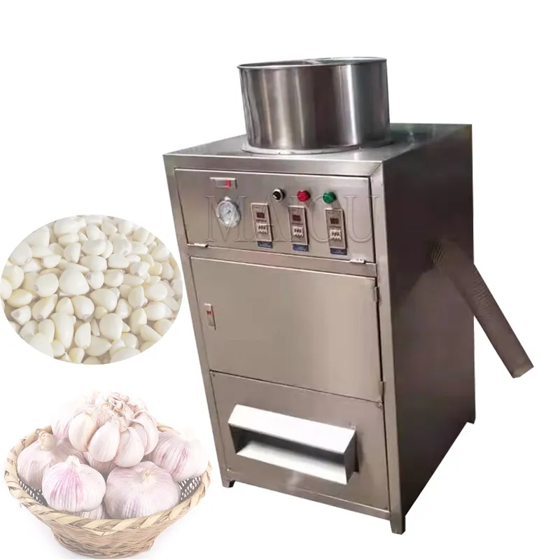 220V Commercial Electric Garlic Peeling Machine Garlic Peeler Production  25kg/h