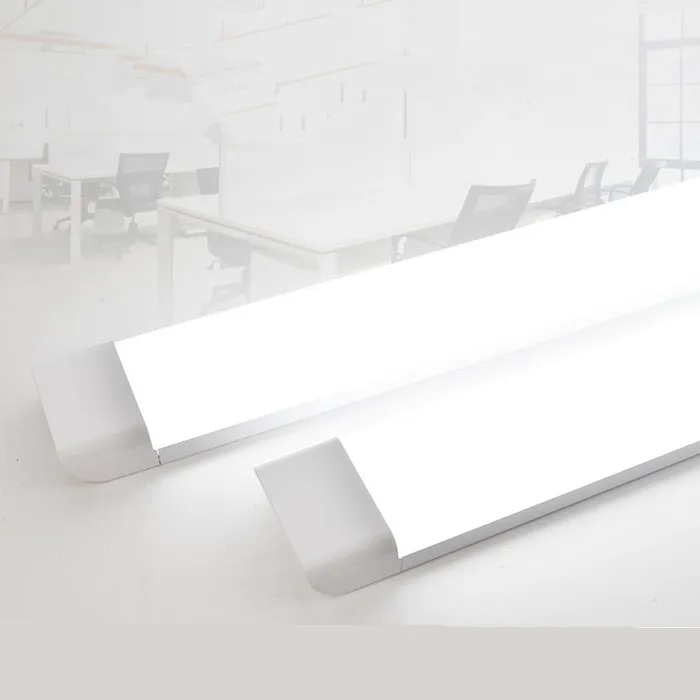 LED Batten Lamp 3strips 3ft 2ft 1ft 40W AC85-265V أضواء أنابيب ثلاثية المتكاملة 100LM/W 90cm 60 سم 30 سم