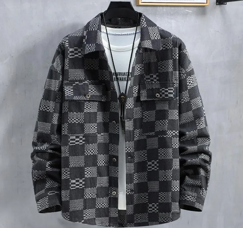 New Denim Plus Size Casual Cotton Men's Jacket New Denim Plus Size Casual Cotton Men's Jacket