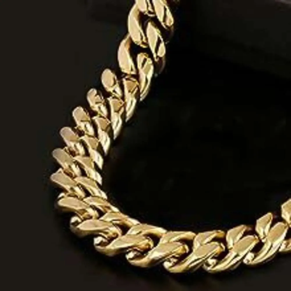 14K Real Gold Plated Stainless Steel 