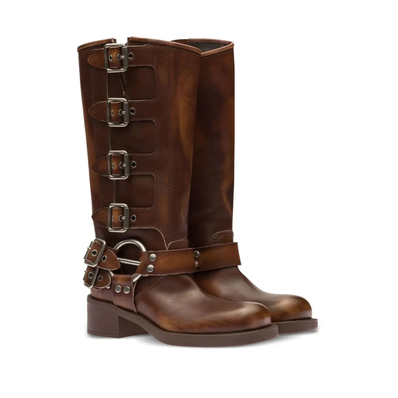 Bottes Schnee's Bozeman-Montana Homme Cuir Marron Isolées Thinsulate Taille 5 US
