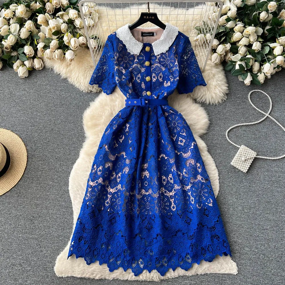 2023 CELEBRIDADE FRANCÊS VESTIDO VINTAGE VINTAGEM PESADE INDÚSTRIA HOLO TOLO BOIDADERY LIDA CLAR