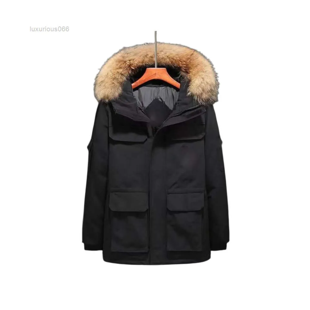 Hommes Designer Down Veste De Luxe Marque Hommes Femmes Brodé Canadien Hiver Streetwear En Plein Air Parka Manteau Chaud et Parkas M-xxxxxxl