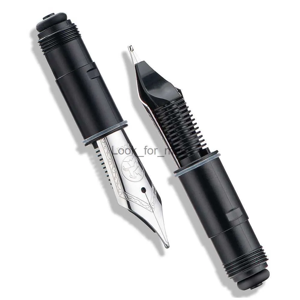 분수 펜 독일인 6 번 Bock Nib Fountain Pen Nib 원래 수입 실버 EF/F/M/B 크기 금속 예비 펜실베이니아 주 hkd230904