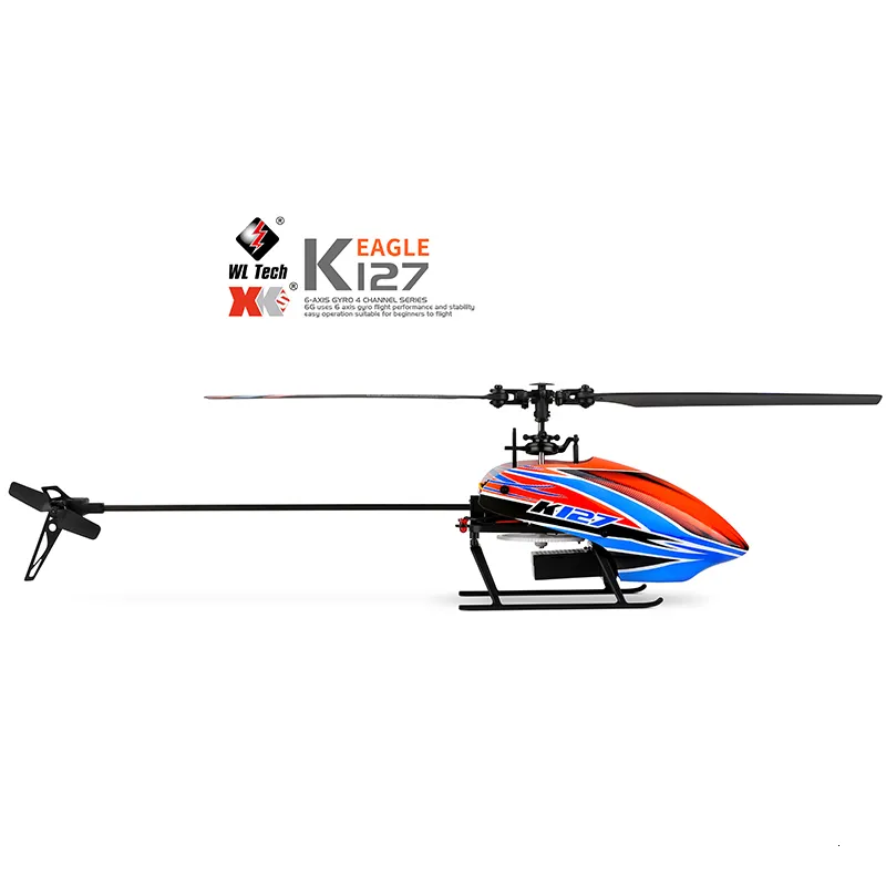 Wltoys K200 Hélicoptère RC 4CH 2.4G Télécommande 3 Piles