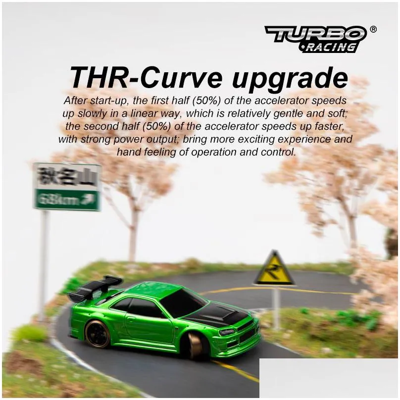 electricrc car turbo racing 1 76 c74 c73 c72 c64 drift rc with gyro radio full proportional remote control toys rtr kit for kids and adults