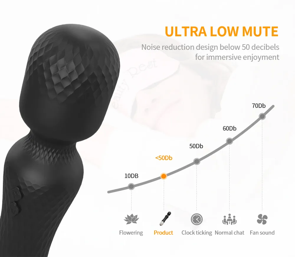 Lot Vibromasseur Satisfyer - Baguette De Massage En Acier Et Silicone, Multivitesse, USB