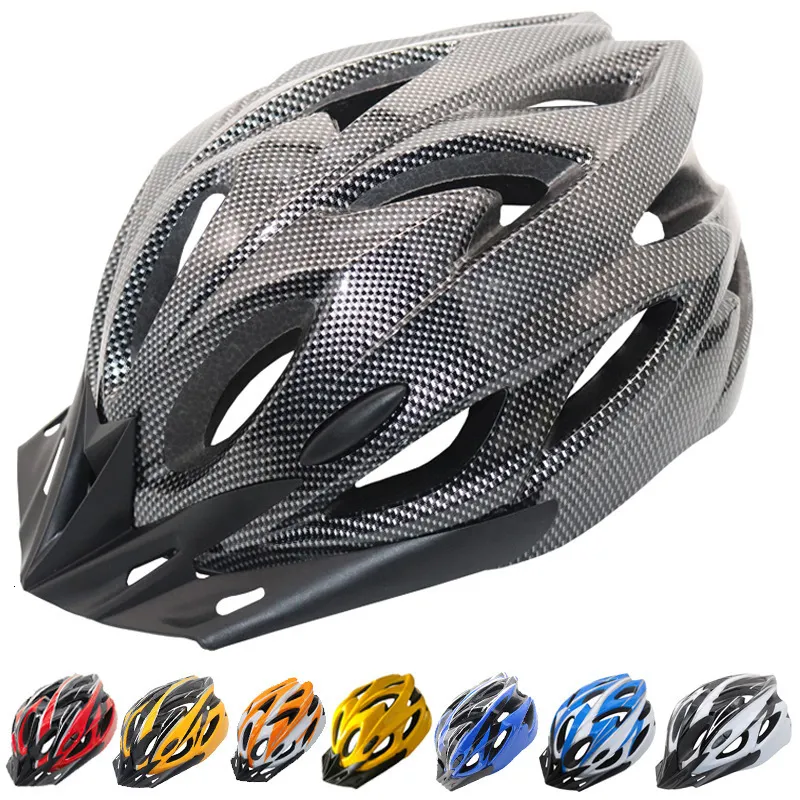 Casques de cyclisme Casque de cyclisme doublure confortable léger creux hommes femmes réglable équitation sécurité protection de la tête vélo vélo vtt casque 230904