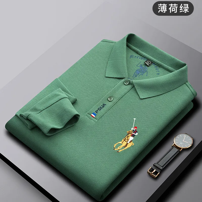 【高額売筋】 Spring/Autumn DHgate.com:6-Color Cotton Men for Shirts Polo Clothing