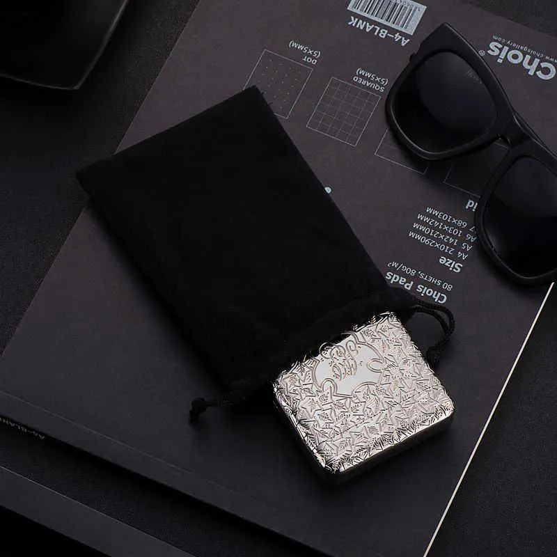 Metal Three Open Clamshell Cigarette Case Can Hold 14... From Belylin,  $11.25
