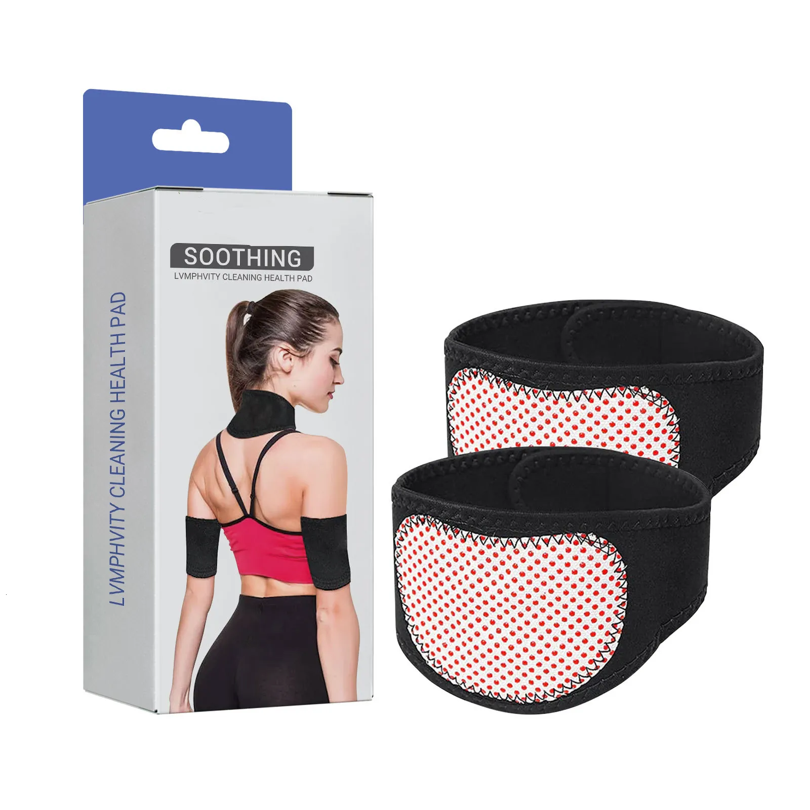 Taille Tummy Shaper Bras Mince Tourmaline Wrap Bandes Perte De Poids Calories Hors Bras Manches Magnétique Thérapie Bras Shaper Masseur Relax Fat Burning Warmers 230901