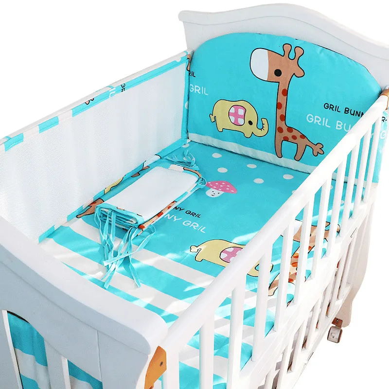 Mesh baby bed clearance bumper