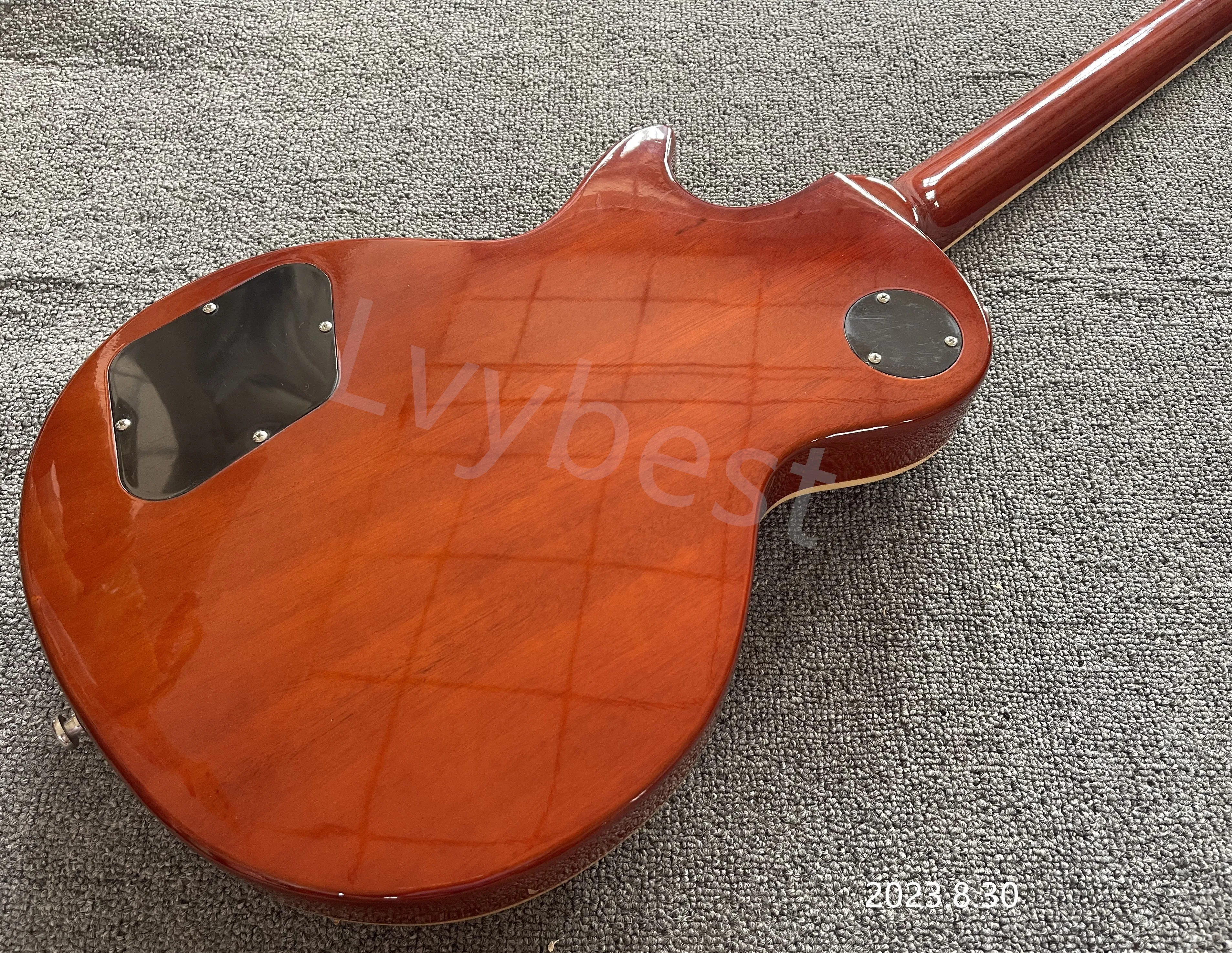 Solid Flame Maple Board Electric Guitar For Sale With Thin Solid Flame Maple Board Electric Guitar For Sale With Thin