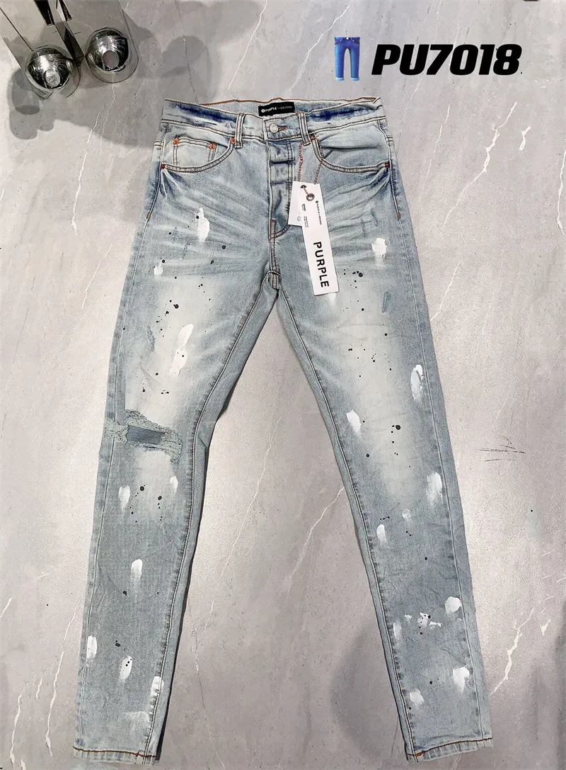 Purple Jeans Designer purple jean Mens Denim Trousers Fashion Pants Straight Design Retro Street wear Casual Sweatpants Purple Jeans women fashion