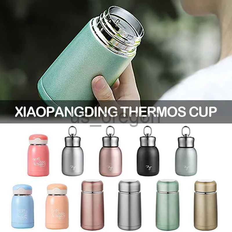 320ml Mini Cute Thermos Travel Mug Stainless Steel Vacuum Flask