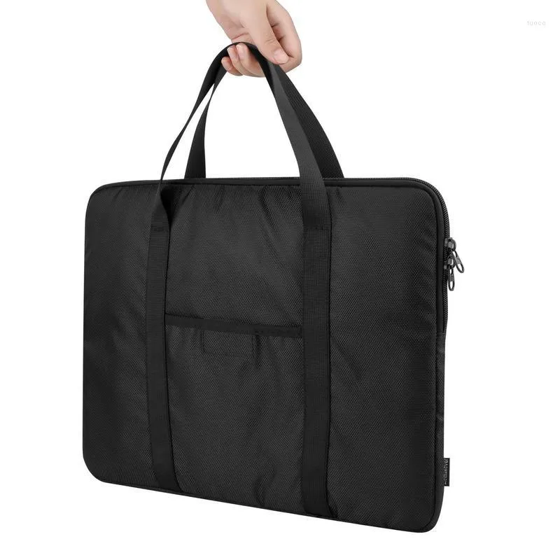 Duffel Bags A4 Light Pad Carry Case LED Saco impermeável com zíper com alças reutilizáveis 600D Nylon Dustproof