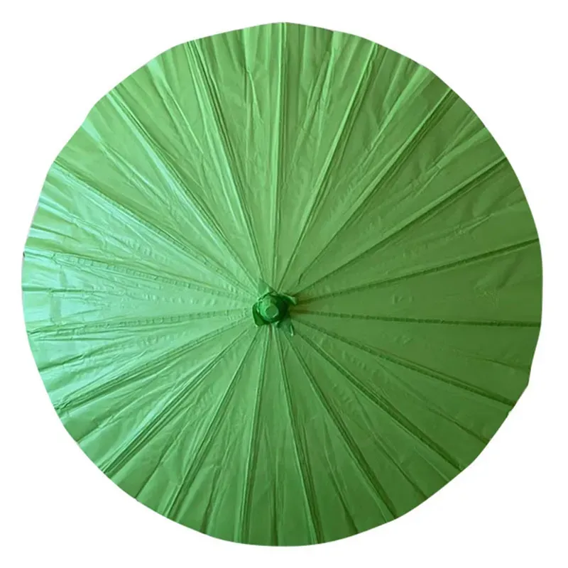 60cm Solid Color Dance Paper Umbrella Painting Chinese Paper Parasol Wedding Party Decoration Favors Classical Umbrellas Quality