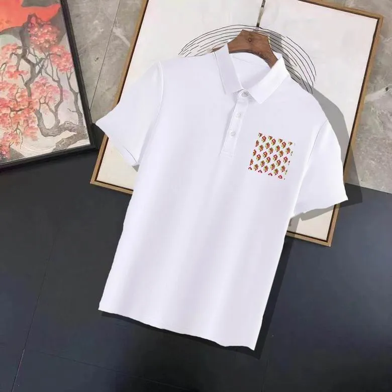 2023 Estate Marchio di abbigliamento di lusso Designer Polo Camicia da uomo Moda casual Lettera T-shirt High Street Uomo Polo Camicie M-XXXL