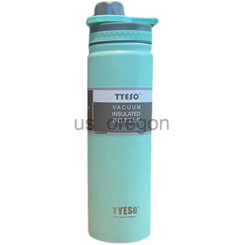 Acuum Isolierte Wasserflasche Edelstahl – 600 Ml, Auslaufsicher, Mit Strohhalm-Deckel, Für Sport & Outdoor