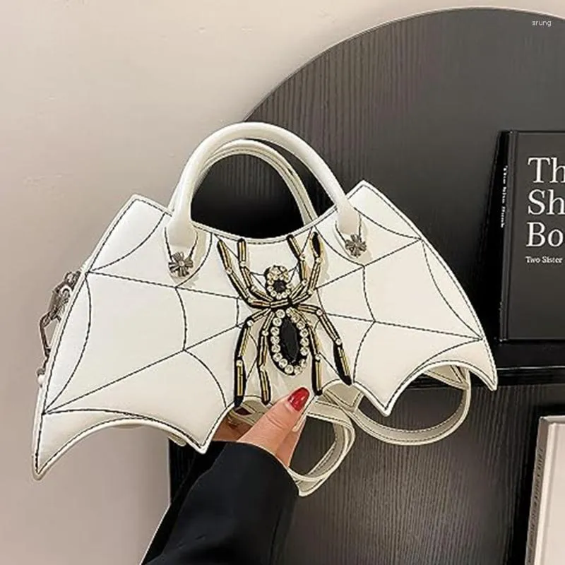 Torby wieczorowe Halloween impreza torba crossbody w stylu nietoperzy Kształt torebka i torebka ręka Punk Punch Projektowanie zwierząt sprzęgło