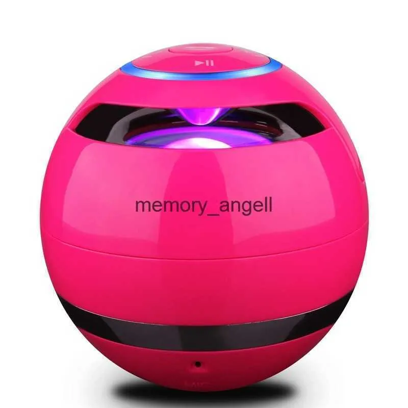 Portable Bluetooth Speaker with Color LED Light - Mini Wireless ...