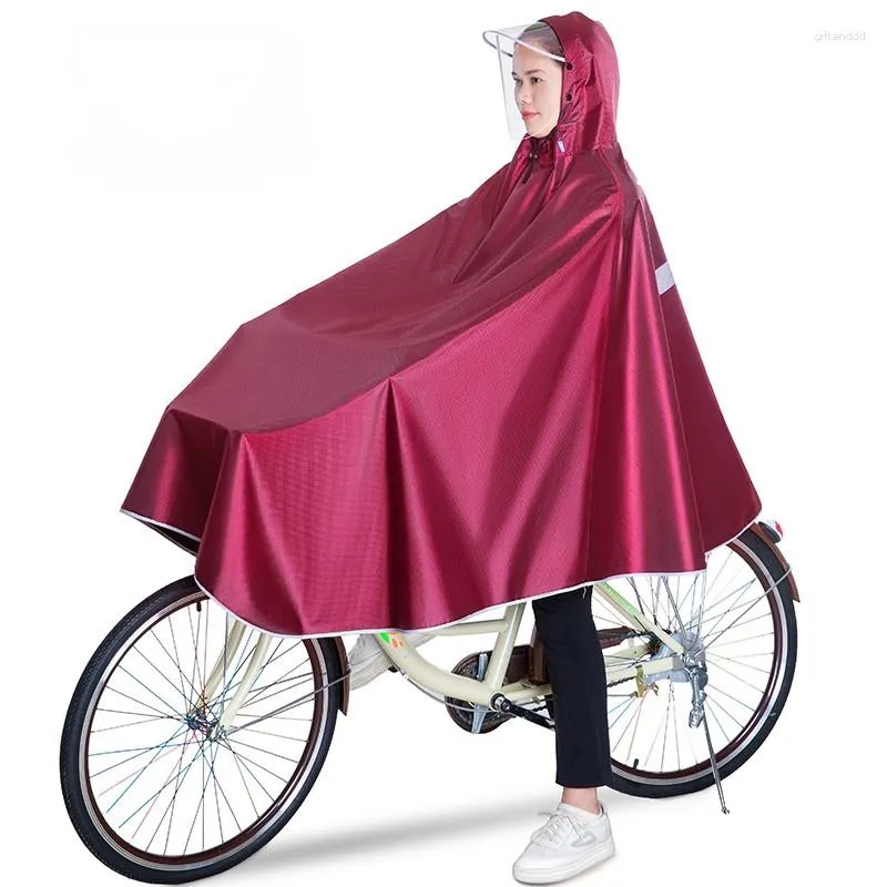 Chubasqueros impermeables para bicicleta, impermeables, Poncho, motocicleta eléctrica, traje de Camping para adultos, Hombre