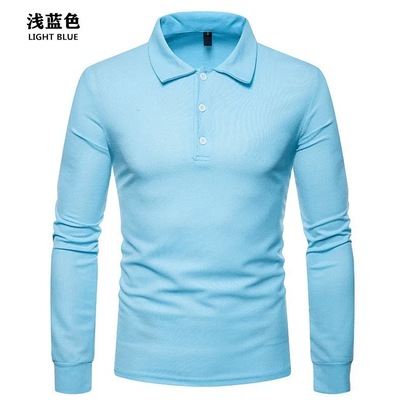 Polos Masculinos Manga Longa Camisa Polo Homens Respiravel Esportes Camiseta Casual Golfe Polo Trabalho Pulover 230901 1 131 DHgate