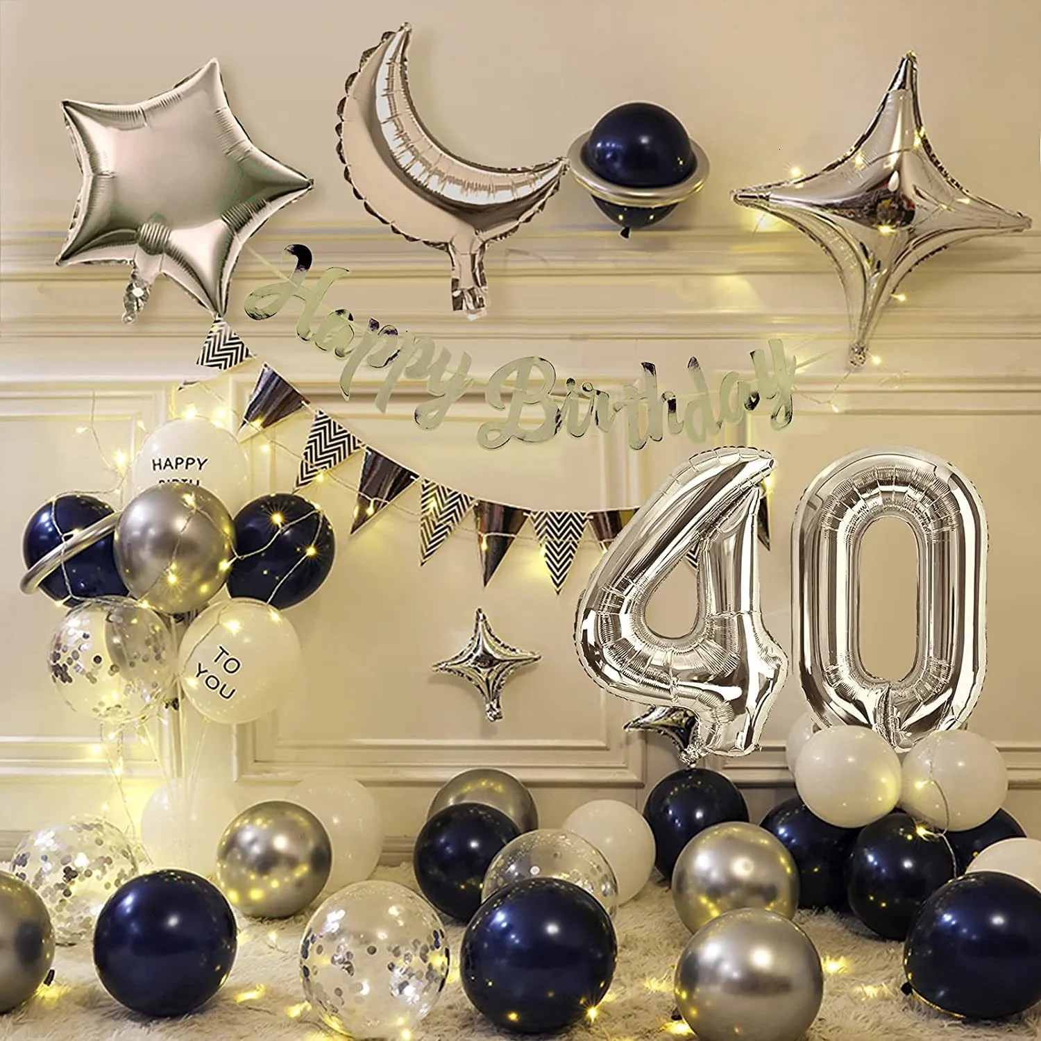 MMTX-Decoración de globos de 18 cumpleaños para hombres y mujeres, conjunto  de arco de guirnalda