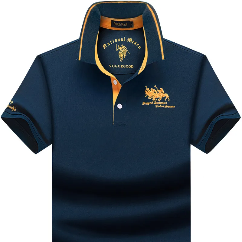 Mens Polo Shirts - Summer Short Sleeve T-Shirt, Loose Fit