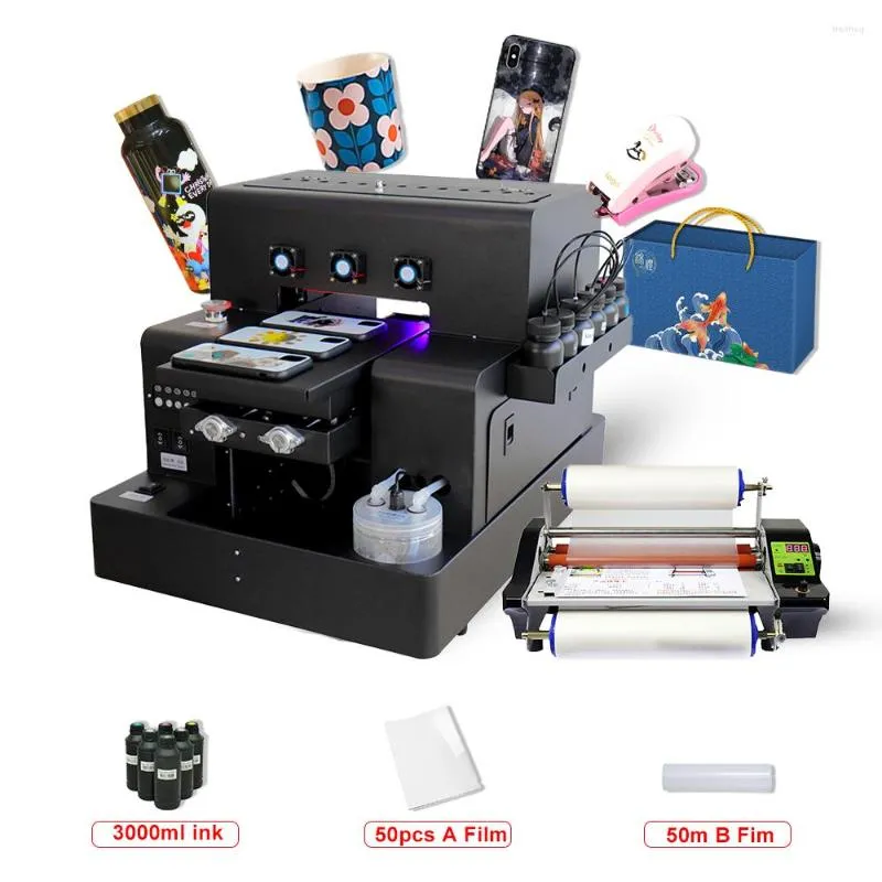 Autocollant de transfert d'imprimante, Film AB, Machine d'impression étanche, bouteille de tasse, impression de Gel de silice acrylique
