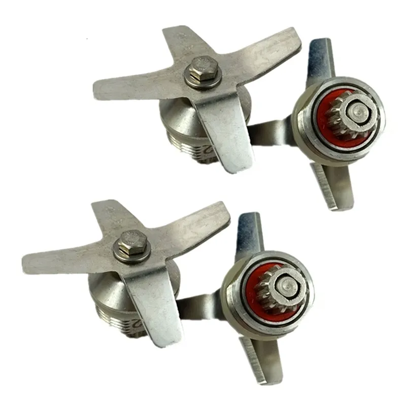 2X Stainless Steel Blade Set For JTC Blender Knife, Spare Parts, Grinder, And Soymilk Fruit And